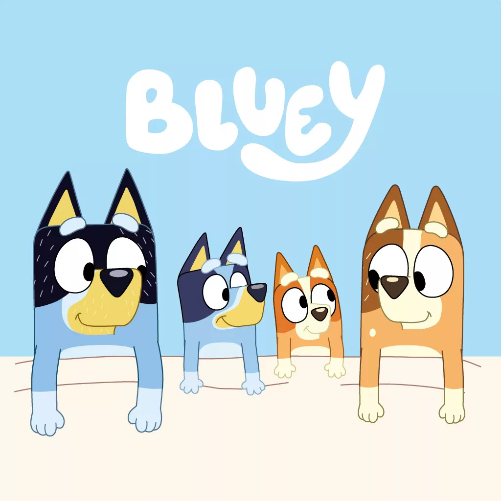 Bluey Cozy kéztörlő, arctörlő, törölköző 30x30cm