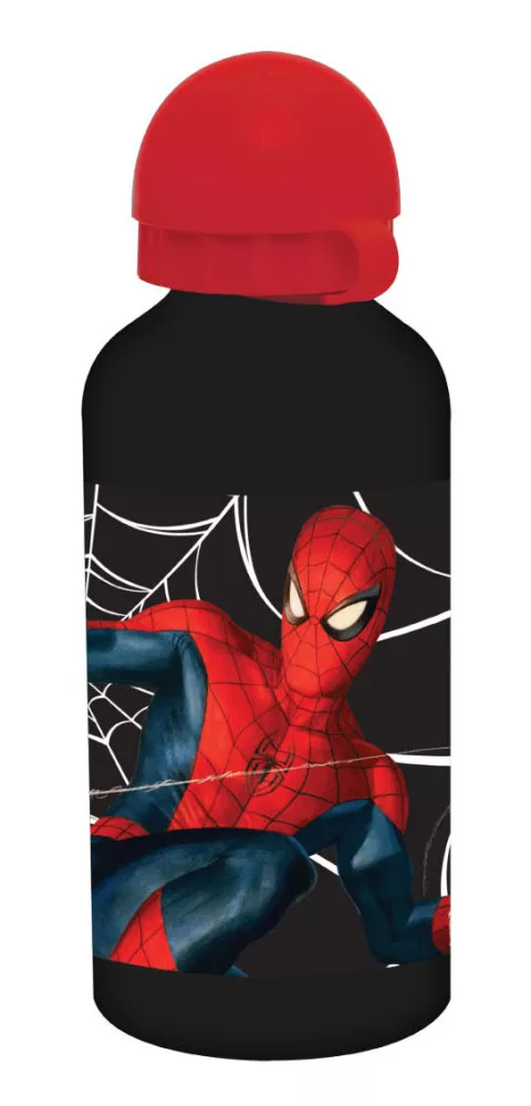 Pókember Dark alumínium kulacs ivókupakkal 500 ml