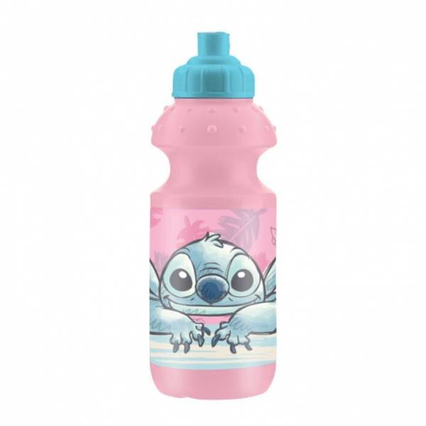 Lilo & Stitch Pink Műanyag Kulacs