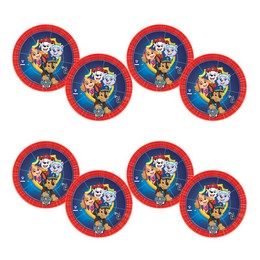 Mancs Őrjárat - Paw Patrol Parti Tányér - 18 cm, 8 db-os