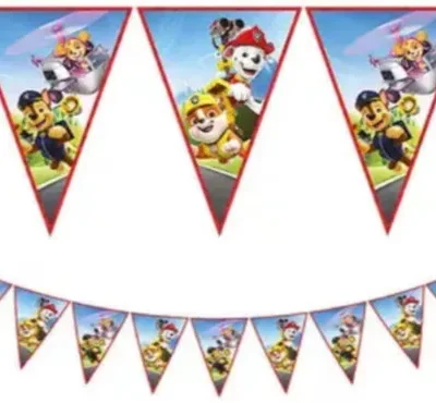 Mancs Őrjárat Rescue Heroes zászlófüzér 2,3 MÉTER