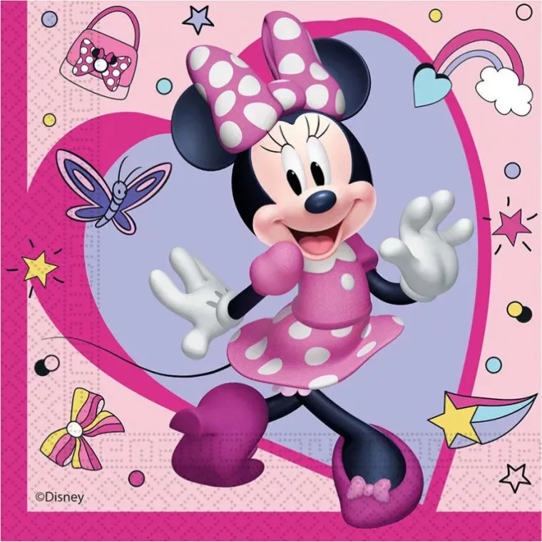 Disney Minnie szalvéta 20 DARABOS, 33x33 cm FSC