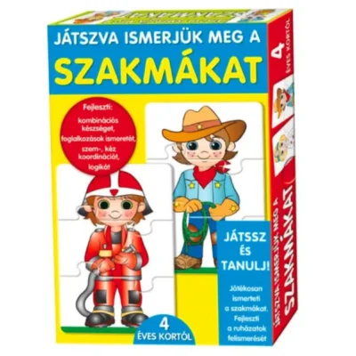 Játszva ismerjük meg a szakmákat
