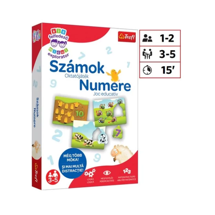 Számok oktatójáték (Trefl)