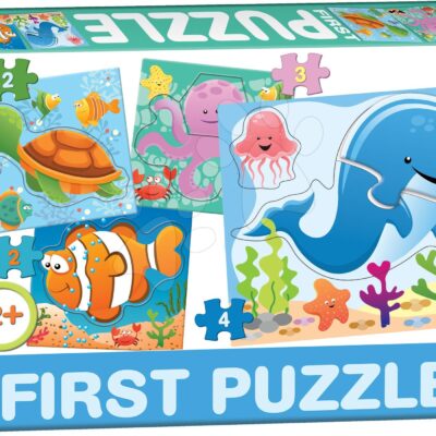 Baby First puzzle Óceán 4-képpel 24 hó-tól