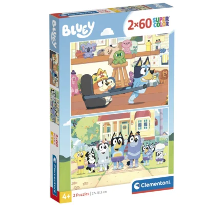 Bluey Puzzle 2x60 darabos