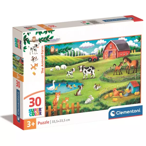 Clementoni: Állatfarm puzzle - 30 darabos