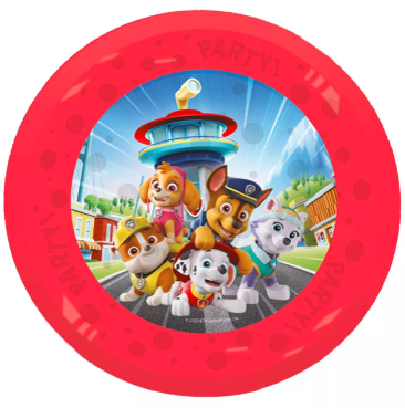 Mancs Őrjárat Rescue Heroes micro prémium műanyag lapostányér 21 cm