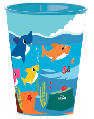 Baby Shark Splashy műanyag pohár 260 ml