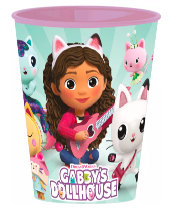 Gabi babaháza Wonderland műanyag pohár 260 ml