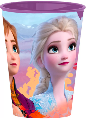 Disney Jégvarázs Purple műanyag pohár 260 ml