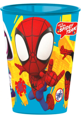 Pókember Spidey műanyag pohár 260 ml
Cikkszám: 
STF15087