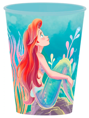 Disney Hercegnők Ariel műanyag pohár 260 ml
