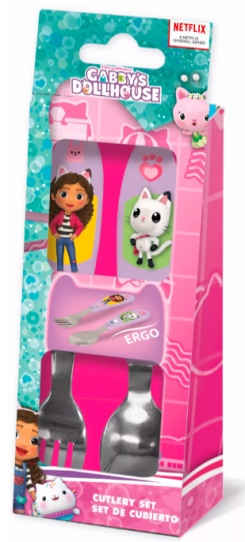 Gabi babaháza Wonderland fém ergo evőeszköz készlet - 2 darabos