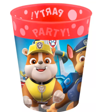 Mancs Őrjárat Rescue Heroes micro prémium műanyag pohár 250 ml