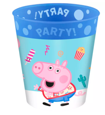 Peppa malac Messy Play micro prémium műanyag pohár 250 ml