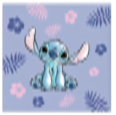 Disney Lilo és Stitch, A csillagkutya Purple kéztörlő, arctörlő, törölköző 30x30cm