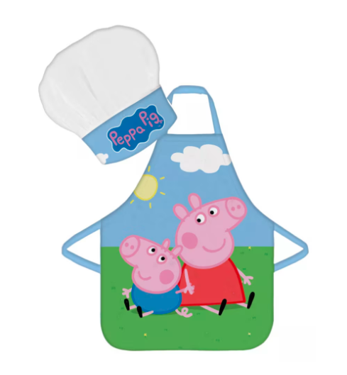 Peppa malac gyerek kötény szett