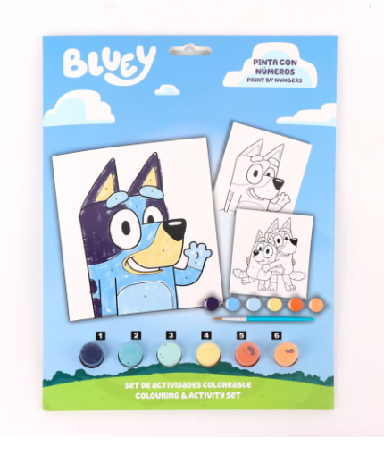 Bluey számos kifestő szett