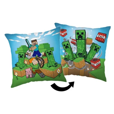 Minecraft "Creeper Rush" gyerek párna