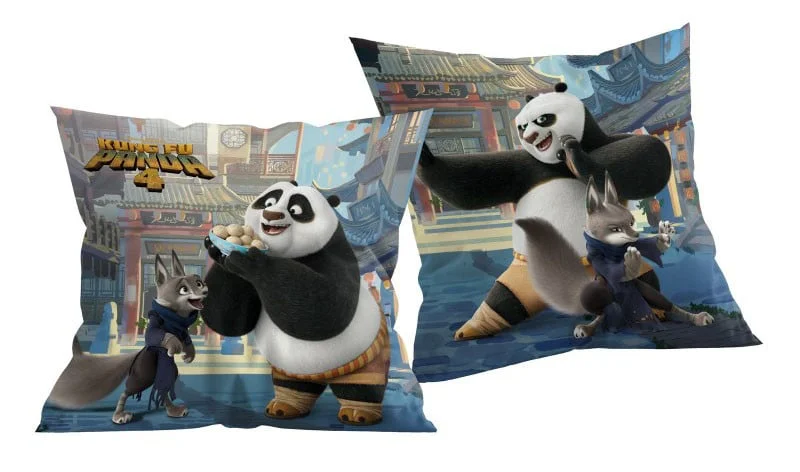 Kung Fu Panda párna, díszpárna 40×40 cm