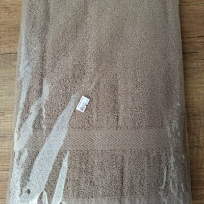 Frottier törölköző 70x140cm  Barna
