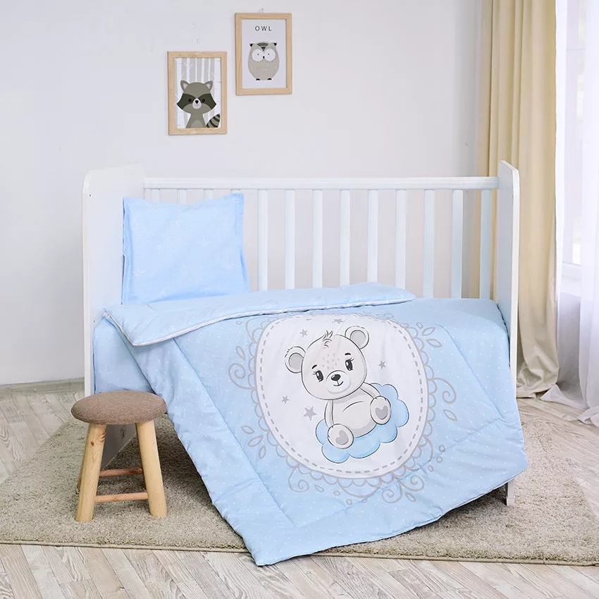 Lorelli 5 részes ágynemű garnitúra - Little Bear Blue - Image 3