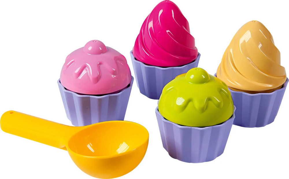 Muffin homokozó játékszett zacskóban