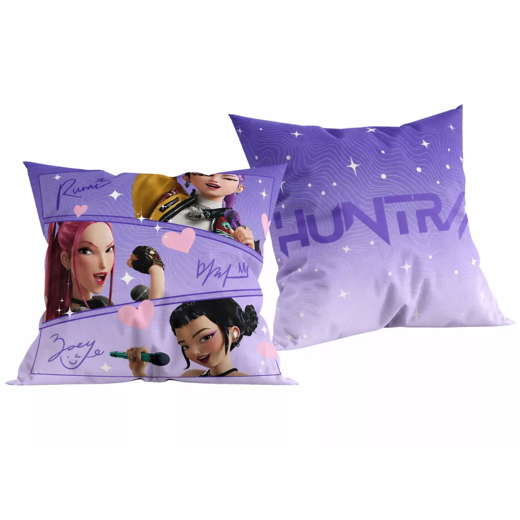 K-pop Démonvadászok Sparkle Nights párna, díszpárna 40x40 cm