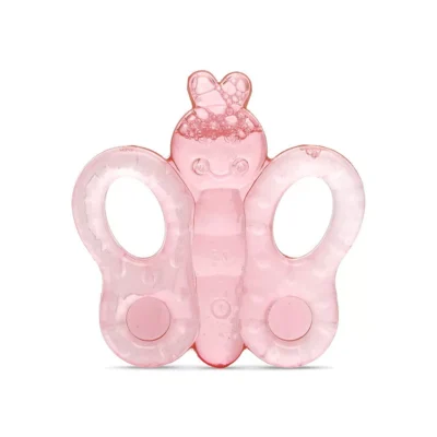 Baby Care Pillangós hűthető rágóka - Shell Pink