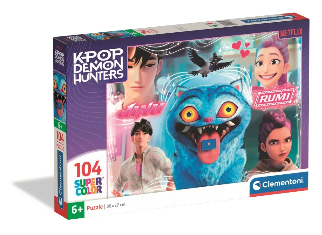 K-pop Démonvadászok Heart Hunter 104 db-os Super puzzle Clementoni