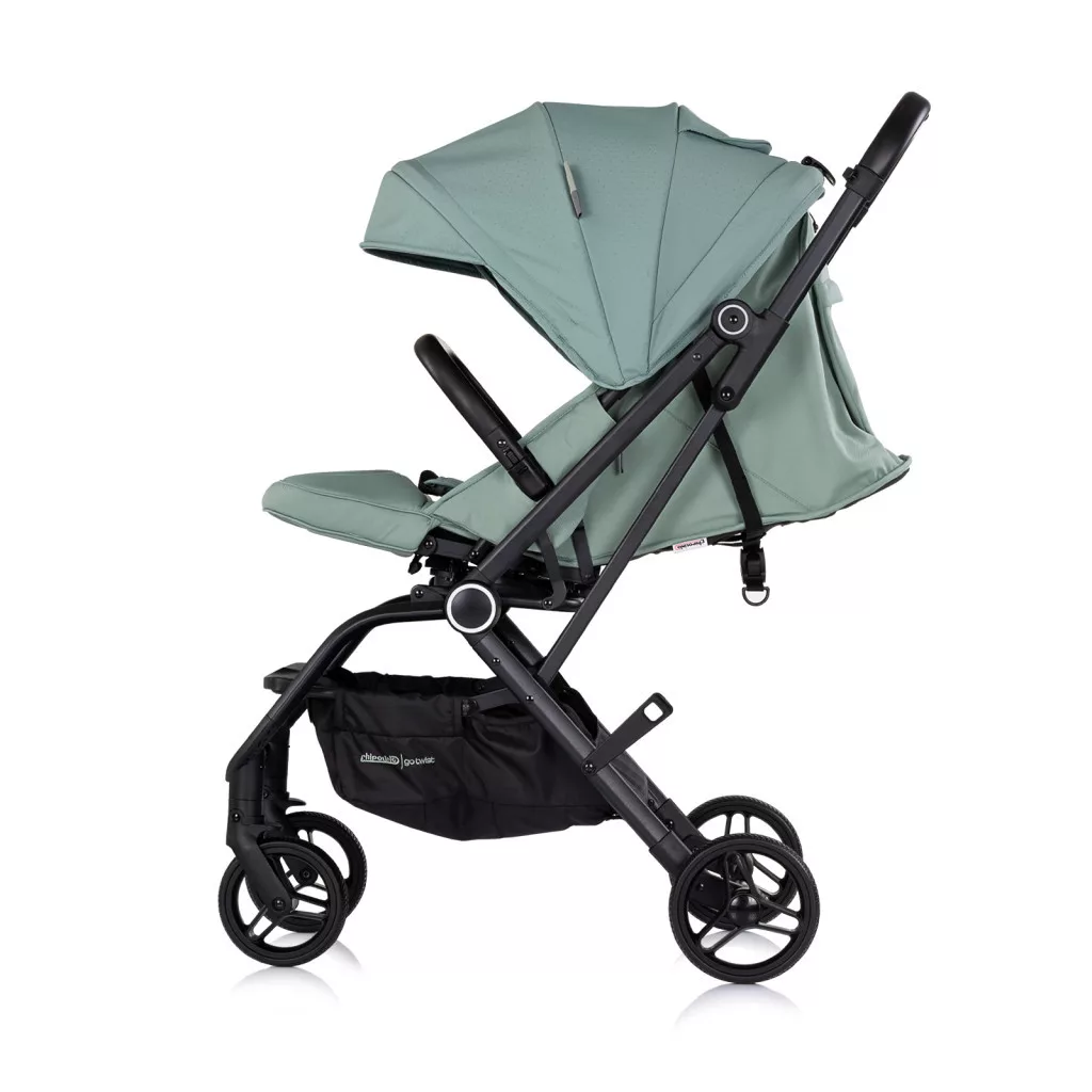 Chipolino Go Twist sport babakocsi 360° forgatható üléssel - Matcha - Image 5