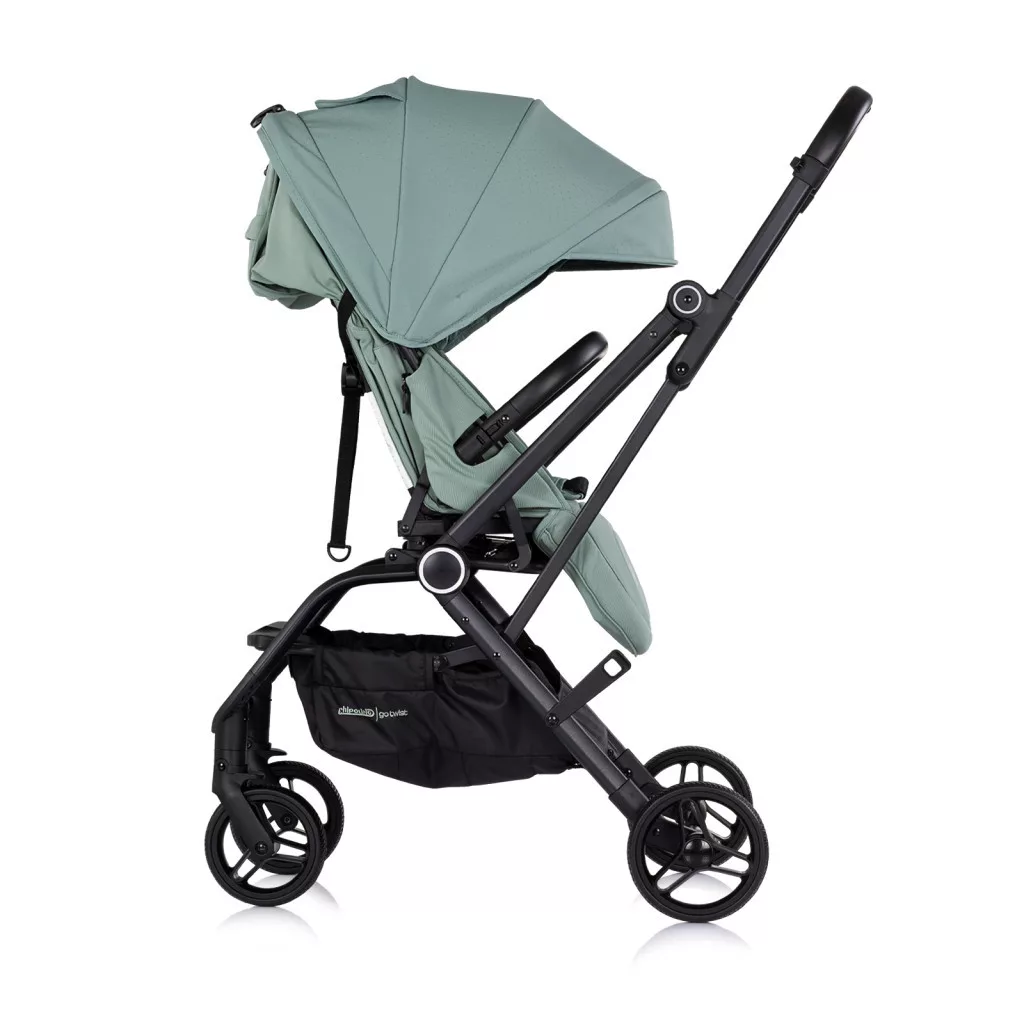 Chipolino Go Twist sport babakocsi 360° forgatható üléssel - Matcha - Image 4