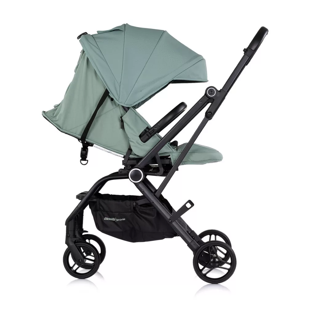 Chipolino Go Twist sport babakocsi 360° forgatható üléssel - Matcha - Image 3